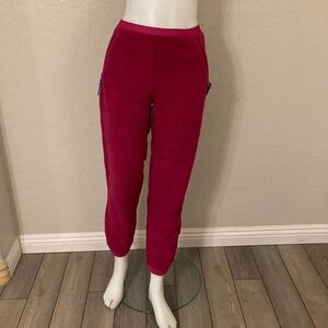 Rare Vintage Patagonia Women’s Fuchsia Pink Fleece Pants Size 10